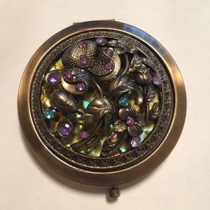 Brand New metal double sided compact mirror